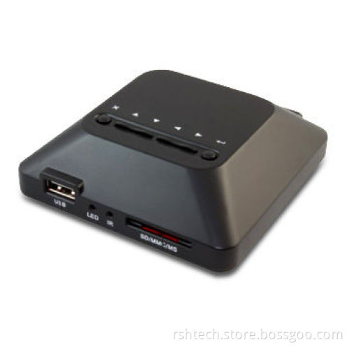 Mini Media Player with HDMI Port, USB Host Port and SD/MMC/MS Card Slot